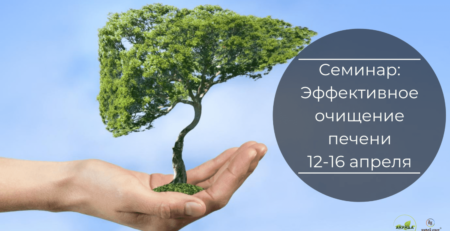 12.04-16.04.19 Семинар: Эффективное очищение печени