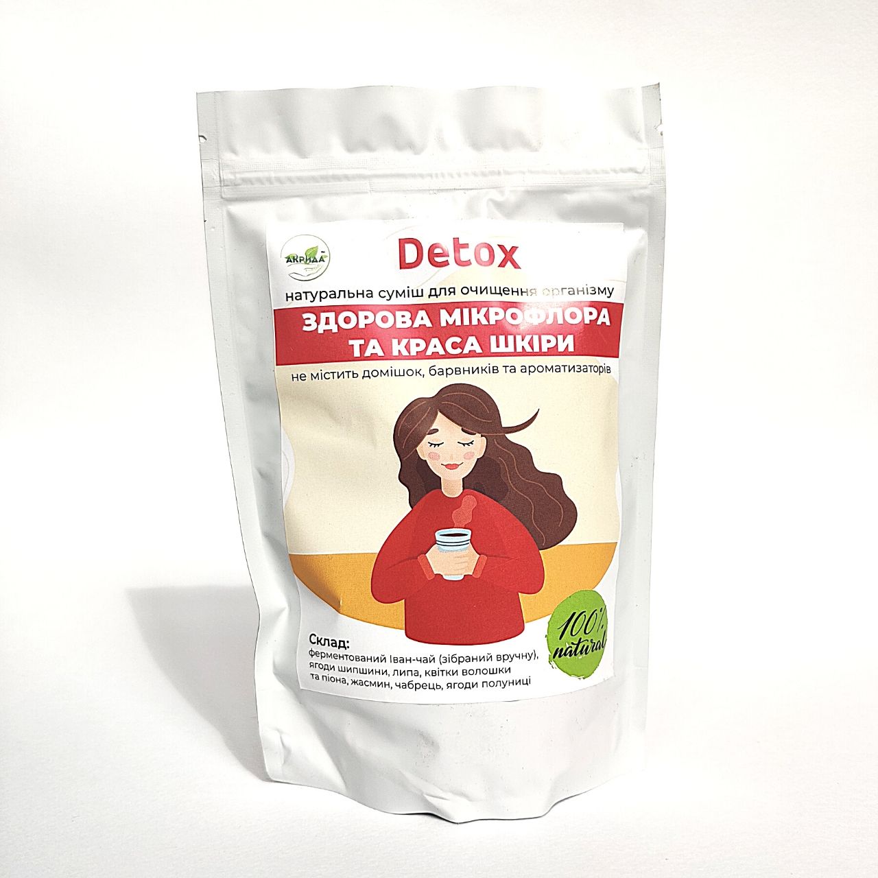 DETOX суміш «Здорова мікрофлора та краса шкіри», 180 грм
