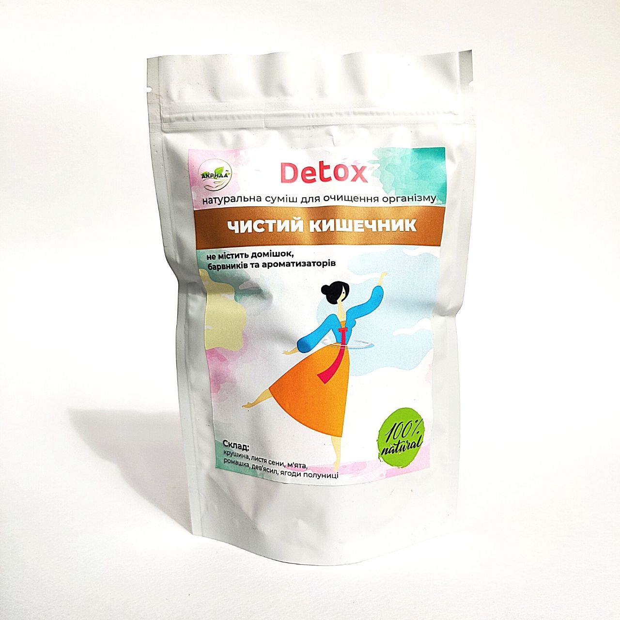 Суміш для очищення організму DETOX TEA «Чистий кишківник», 120 г
