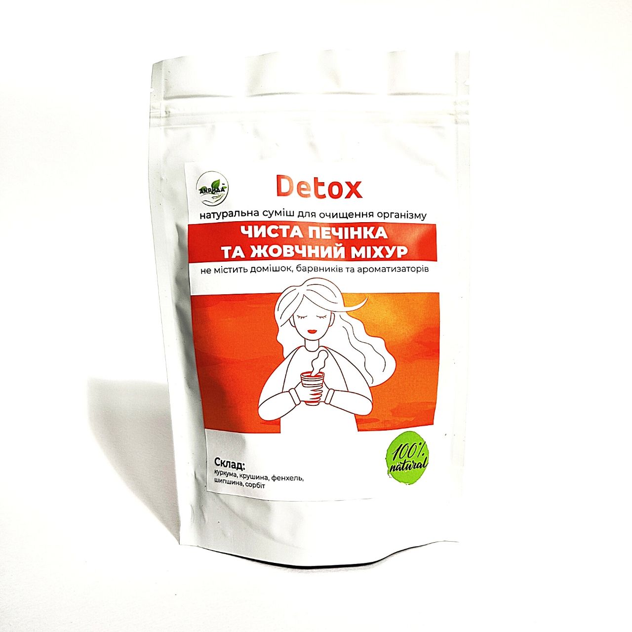 DETOX суміш «Чиста печінка та жовчний міхур», 180 гр.